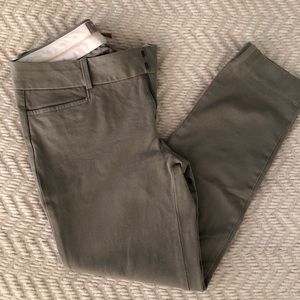 Banana Republic Sloan fit light gray ankle pants